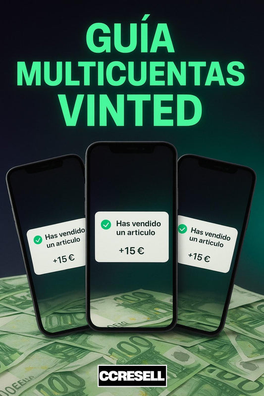 Paso a paso de cómo hacerte multicuenta en Vinted
